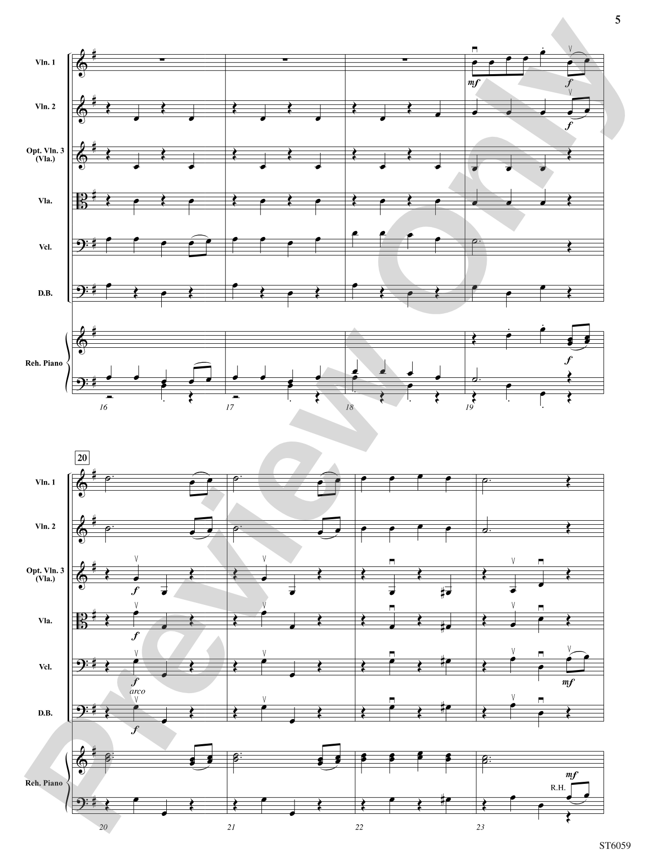 American Heritage Suite No. 1: String Orchestra Conductor Score & Parts