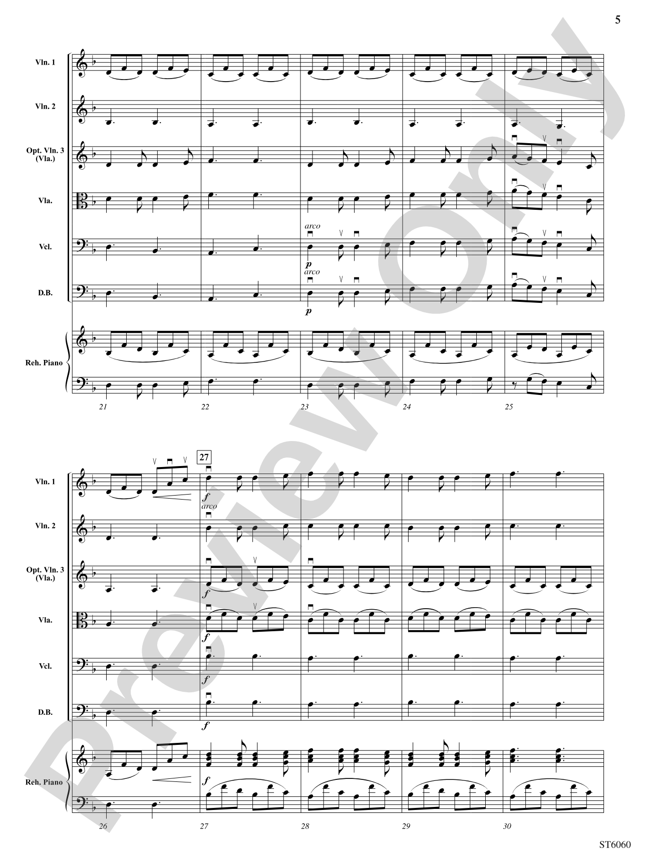 Ships of Ireland: String Orchestra Conductor Score & Parts