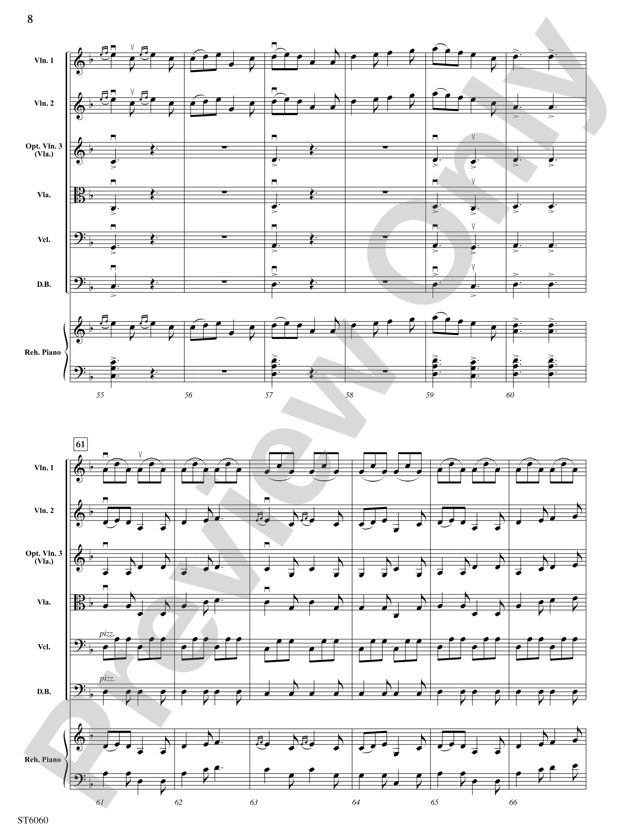 Ships of Ireland: String Orchestra Conductor Score & Parts