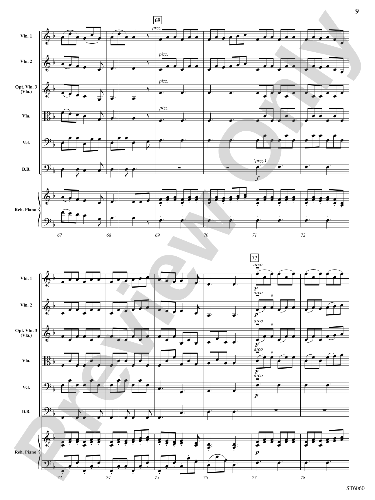 Ships of Ireland: String Orchestra Conductor Score & Parts