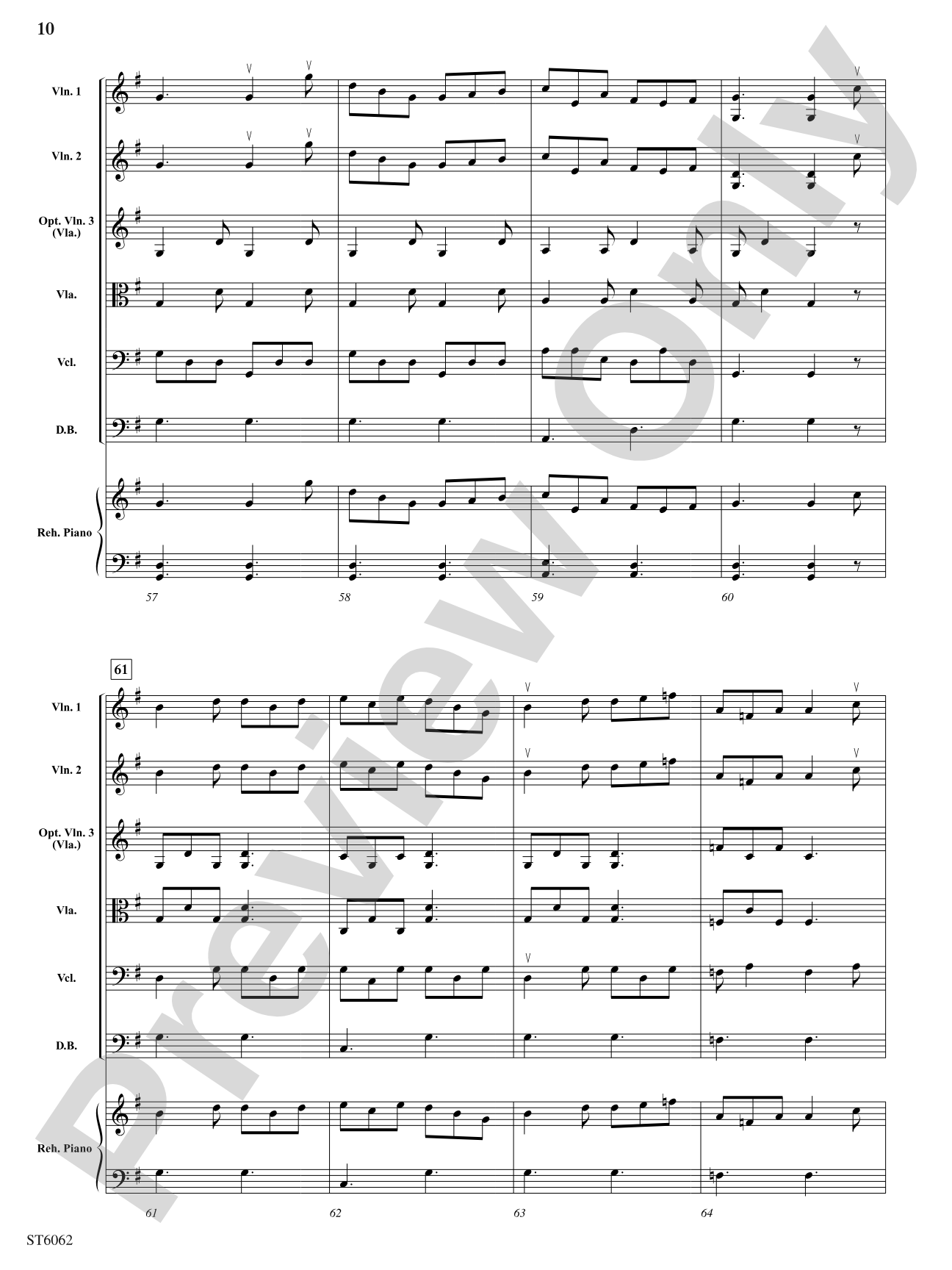 Dumfries Place: String Orchestra Conductor Score & Parts