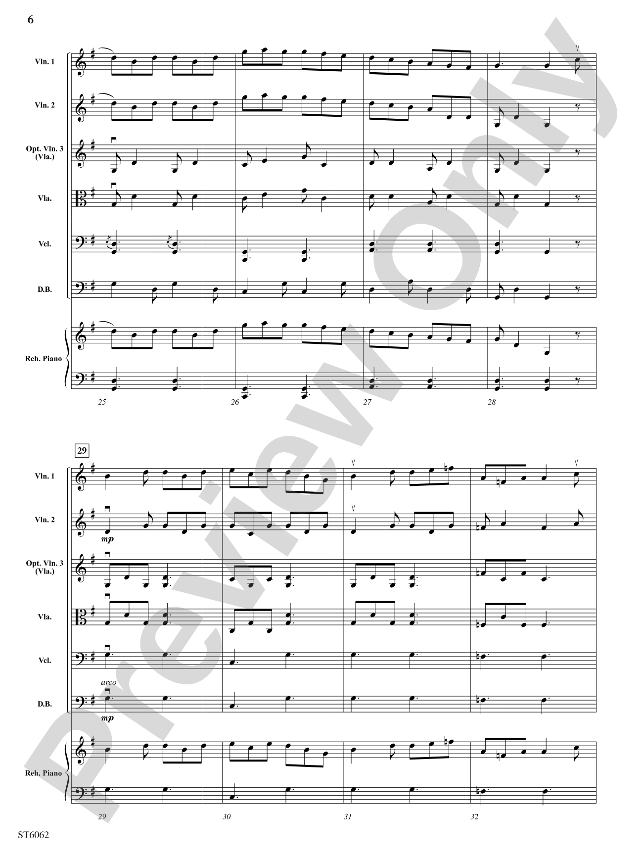 Dumfries Place: String Orchestra Conductor Score & Parts