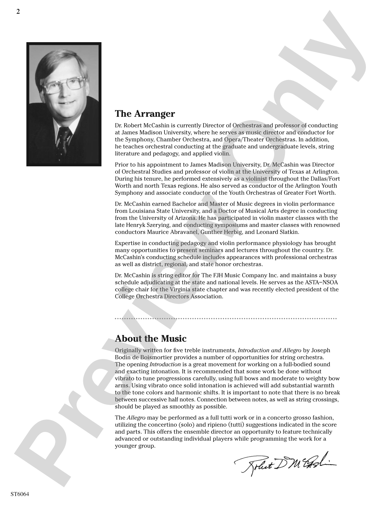 Introduction and Allegro: String Orchestra Conductor Score & Parts