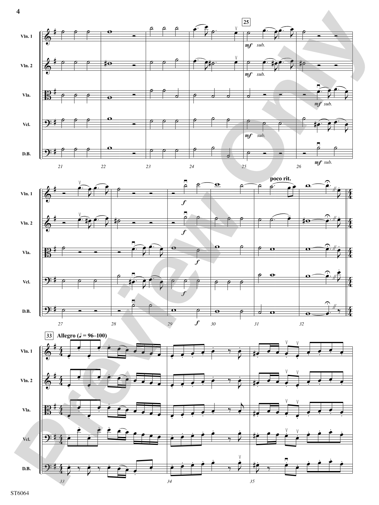 Introduction and Allegro: String Orchestra Conductor Score & Parts