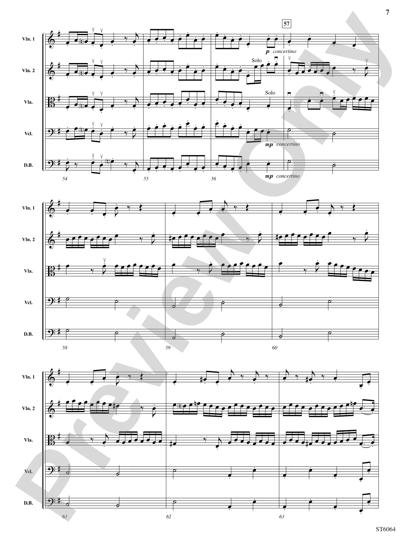 Introduction and Allegro: String Orchestra Conductor Score & Parts