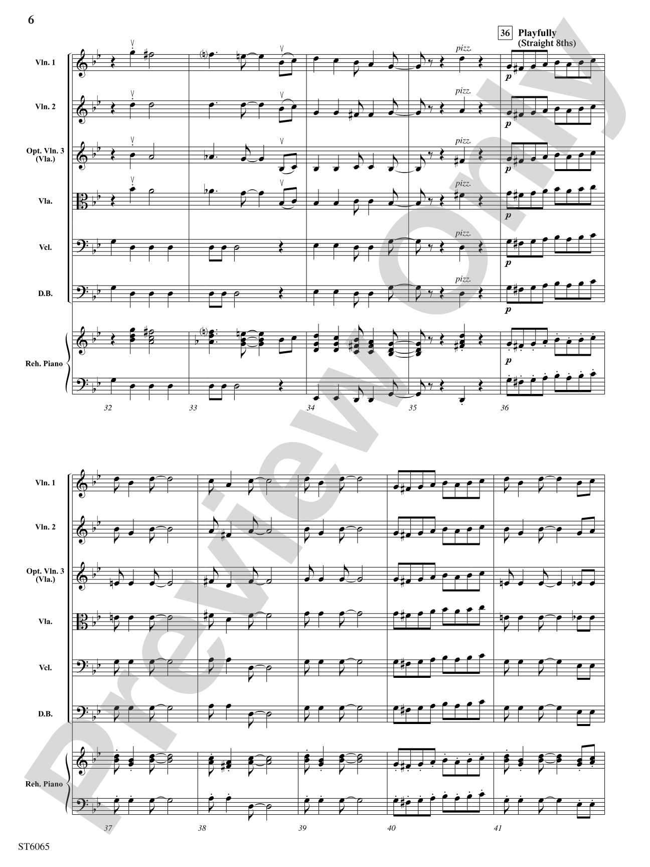 Jericho: String Orchestra Conductor Score & Parts