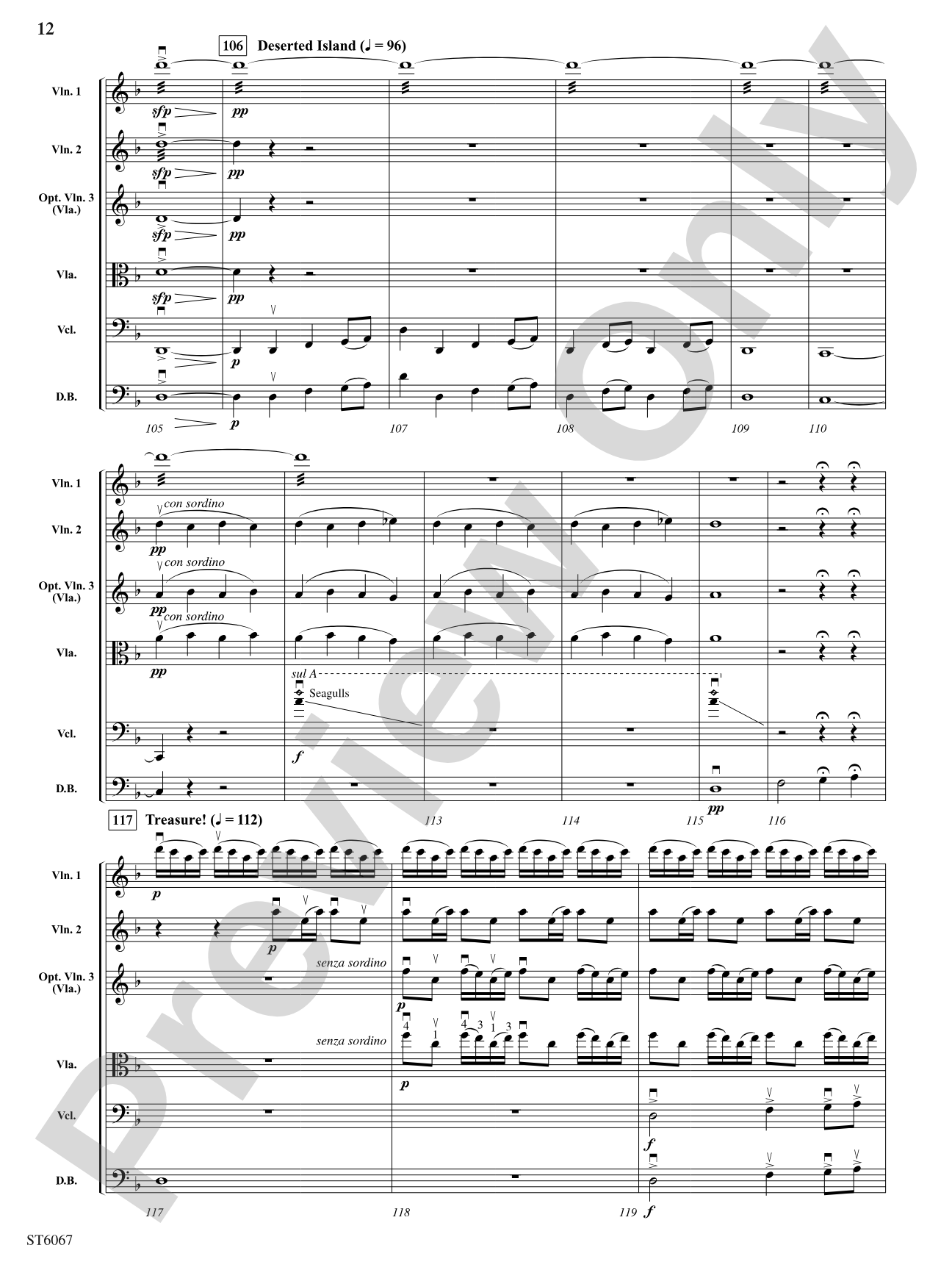 A Pirate's Legend: String Orchestra Conductor Score & Parts