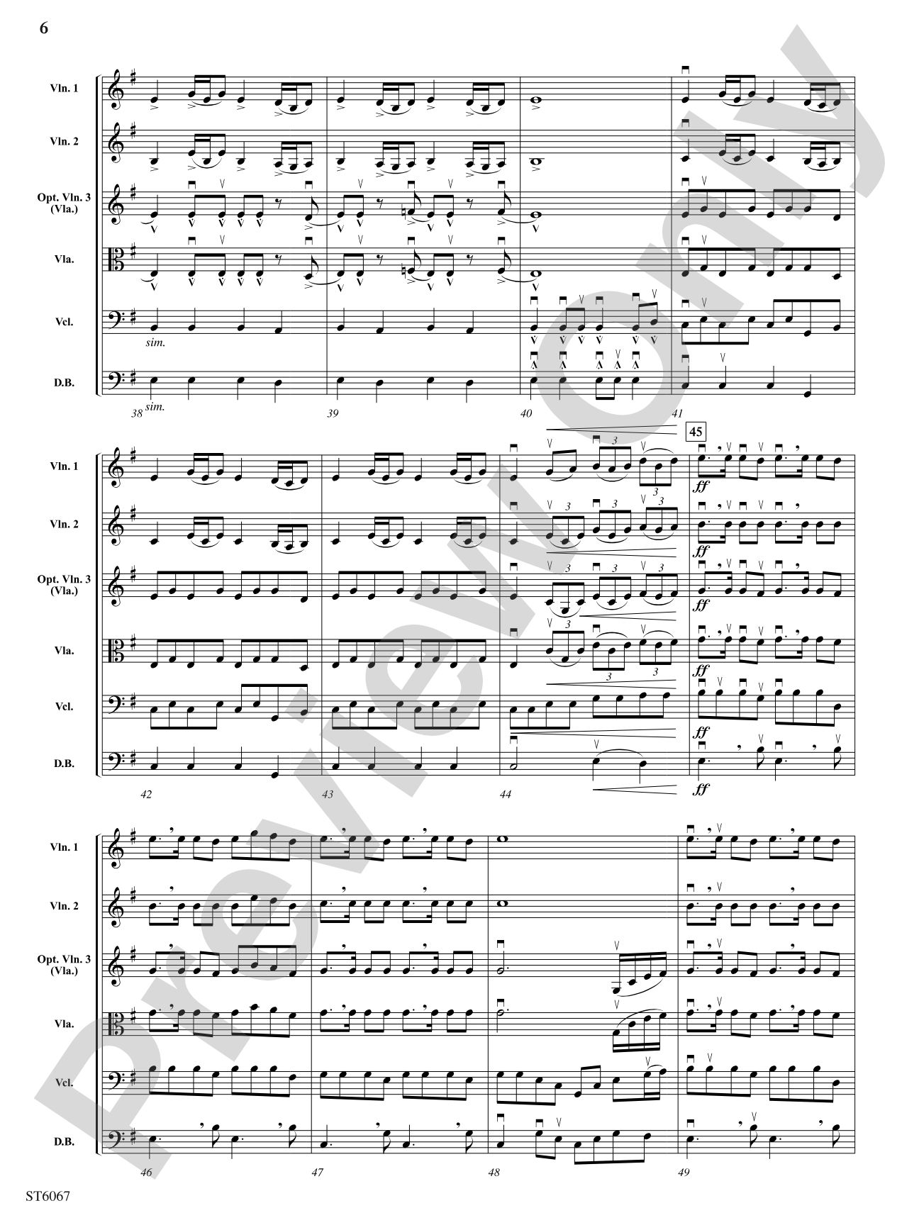 A Pirate's Legend: String Orchestra Conductor Score & Parts