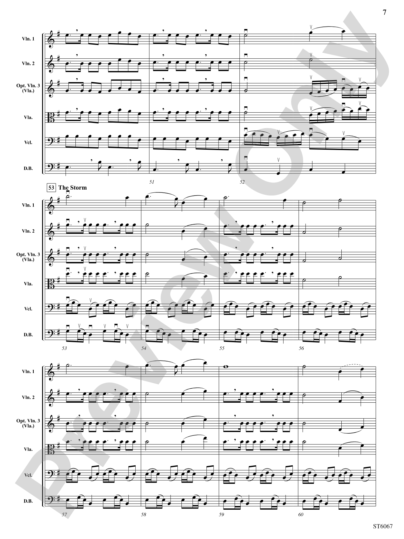 A Pirate's Legend: String Orchestra Conductor Score & Parts