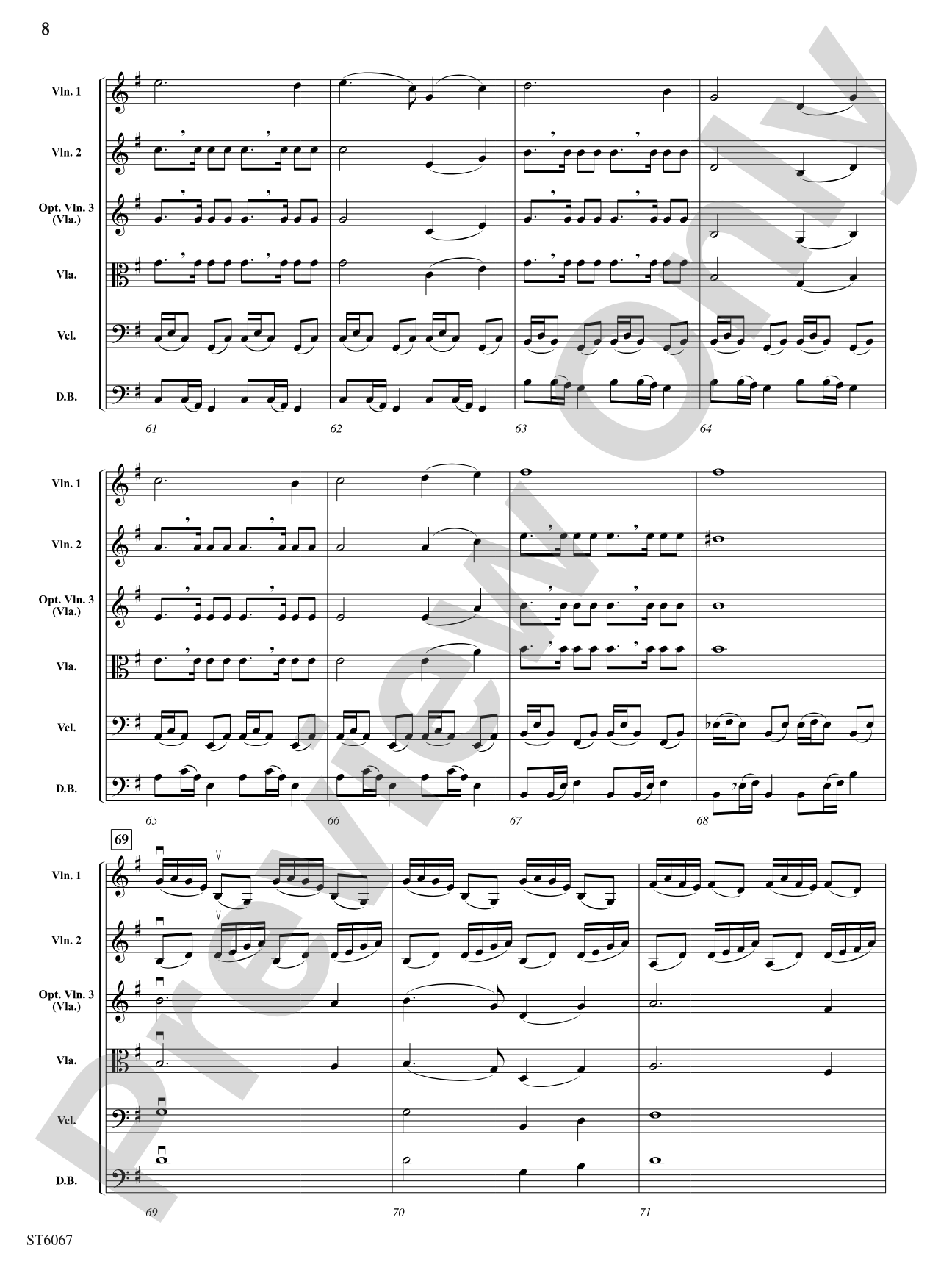 A Pirate's Legend: String Orchestra Conductor Score & Parts