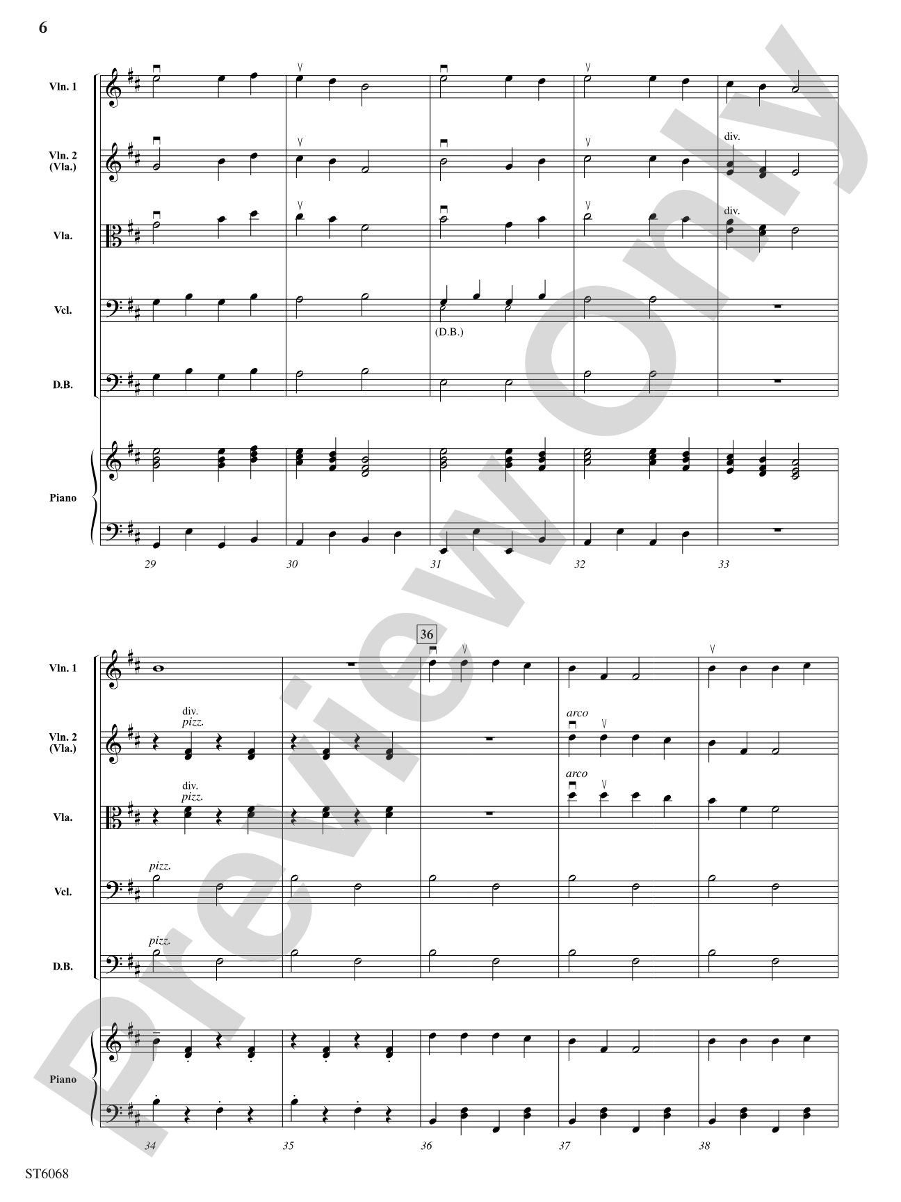 The Russian Music Box: String Orchestra Conductor Score & Parts