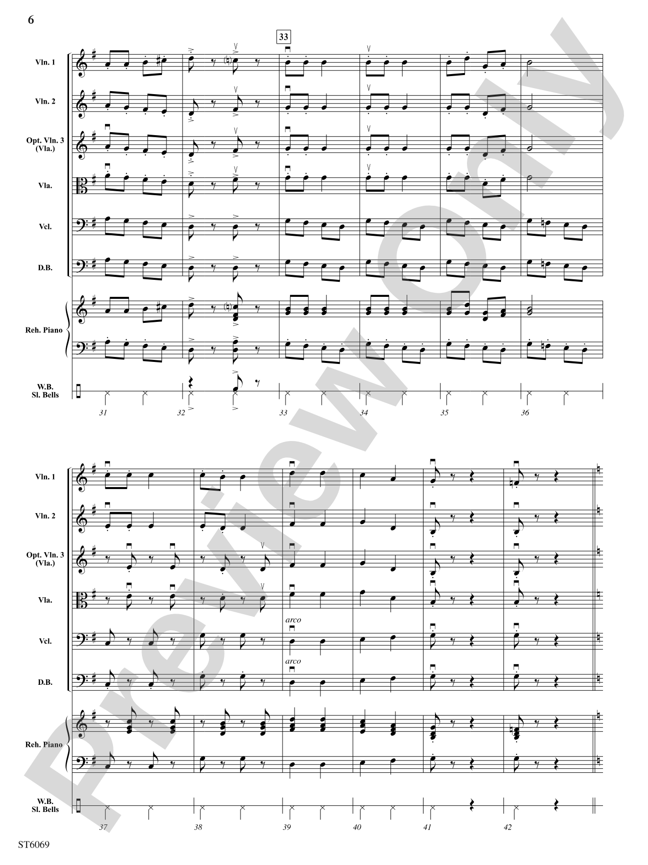 Ho Ho Hoedown: String Orchestra Conductor Score & Parts