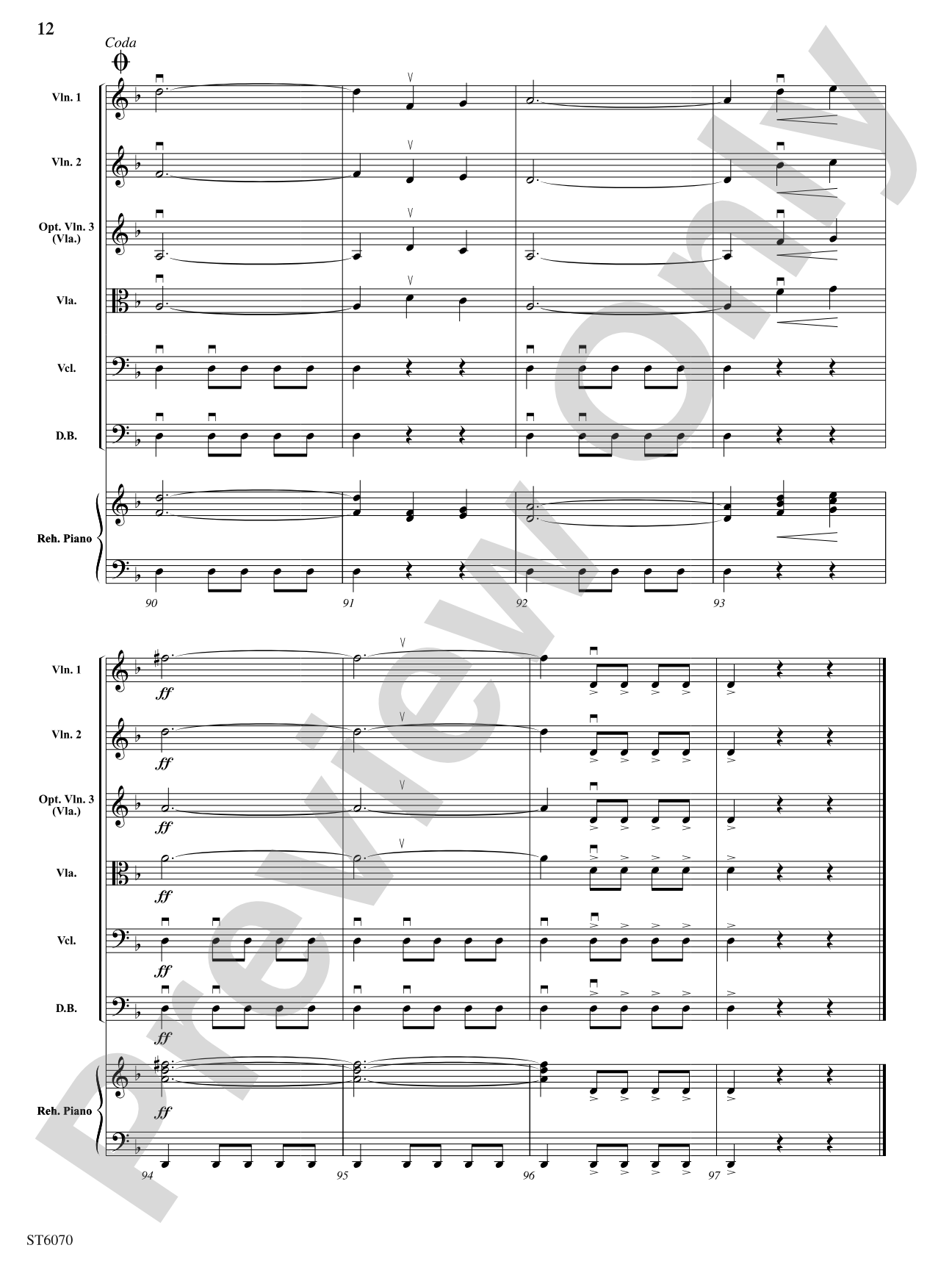 Momentum: String Orchestra Conductor Score & Parts