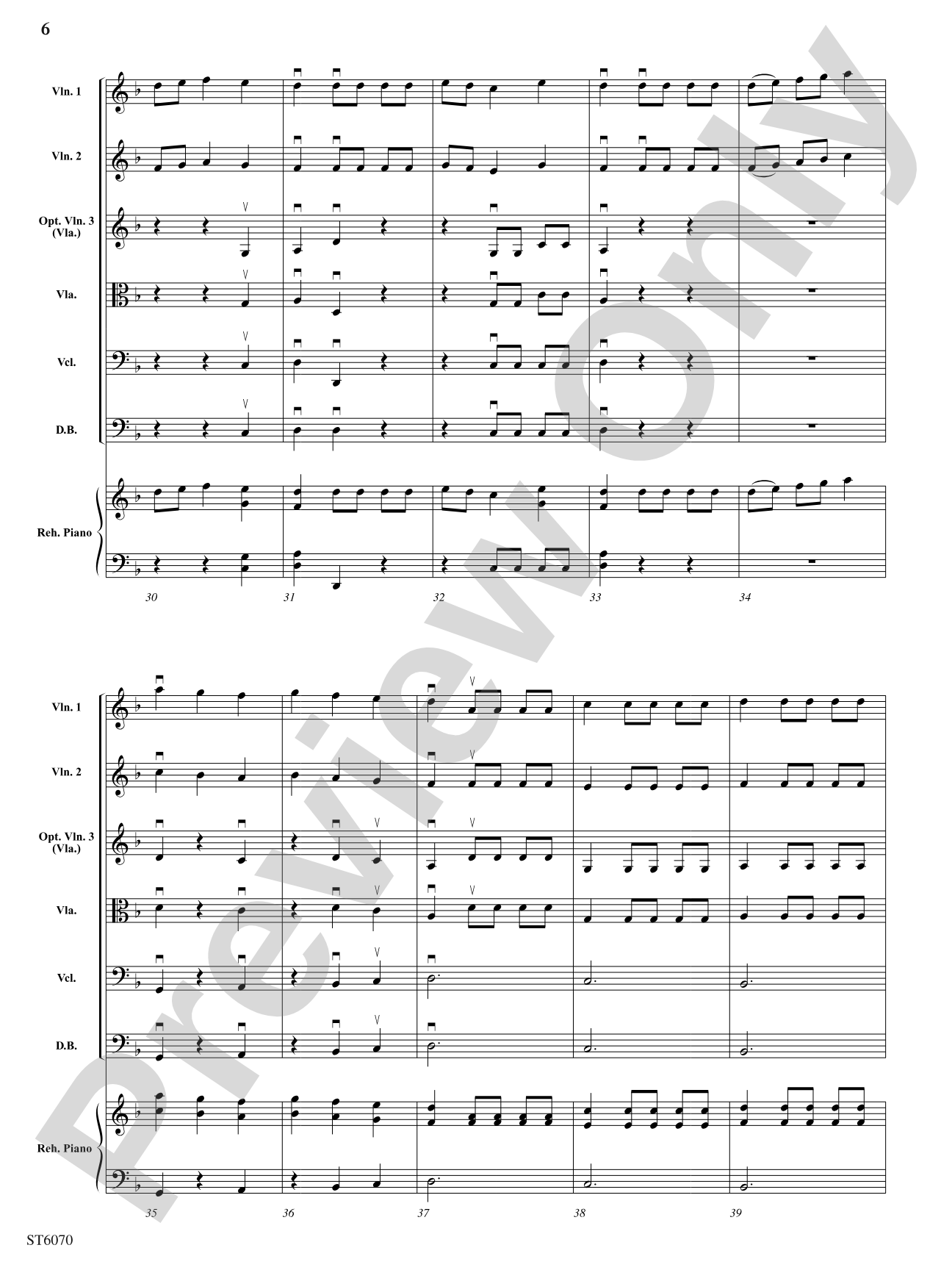 Momentum: String Orchestra Conductor Score & Parts