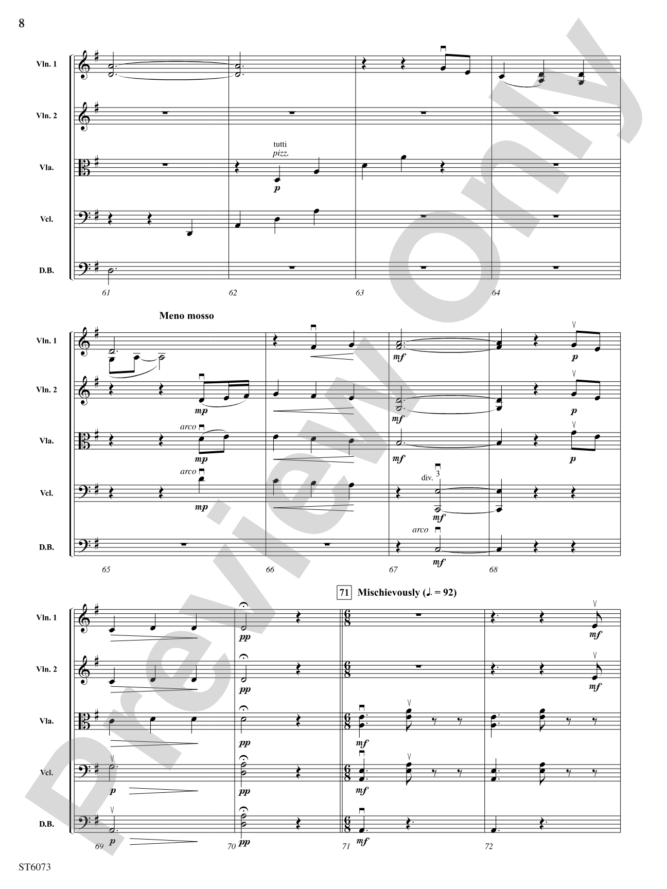Scenes from the Emerald Isle: String Orchestra Conductor Score & Parts