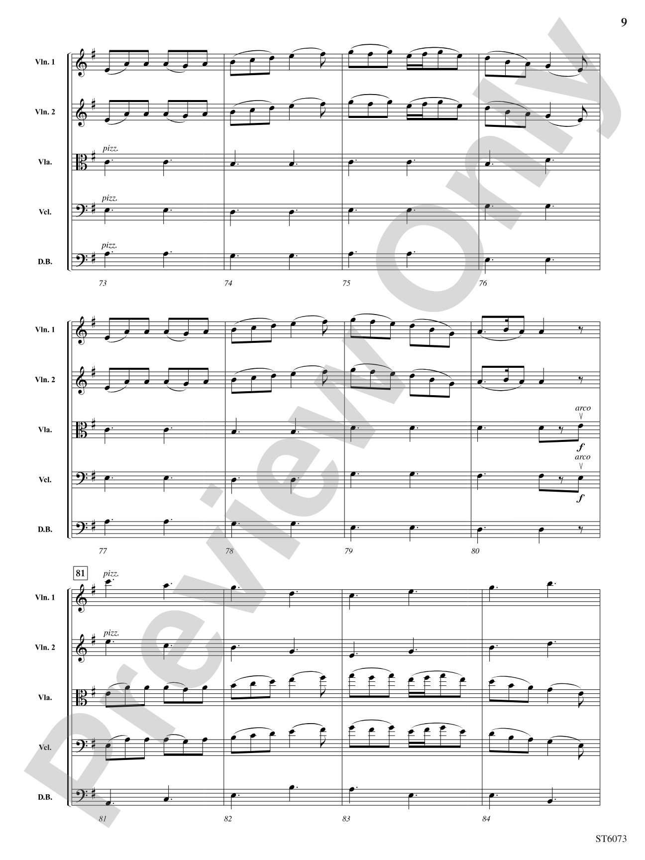 Scenes from the Emerald Isle: String Orchestra Conductor Score & Parts