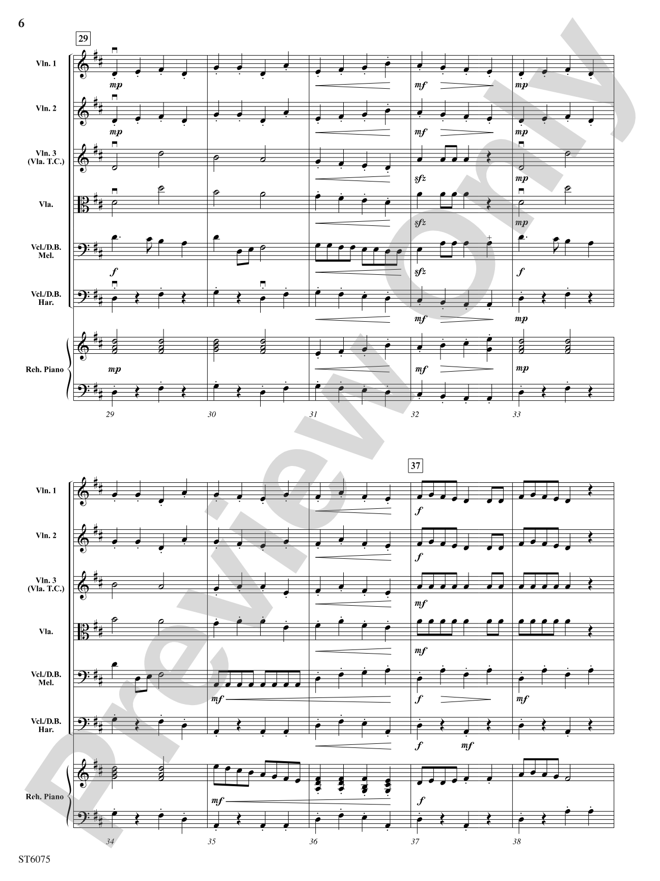 Bushwhacker Stomp: String Orchestra Conductor Score & Parts