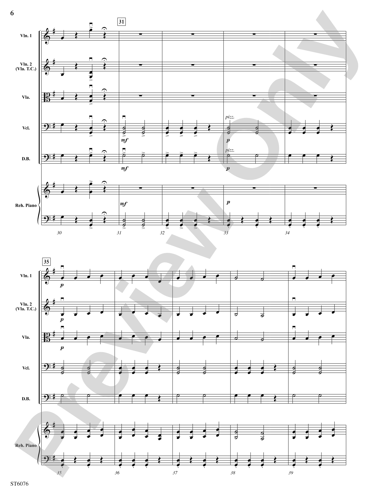 Doodlin' Around: String Orchestra Conductor Score & Parts