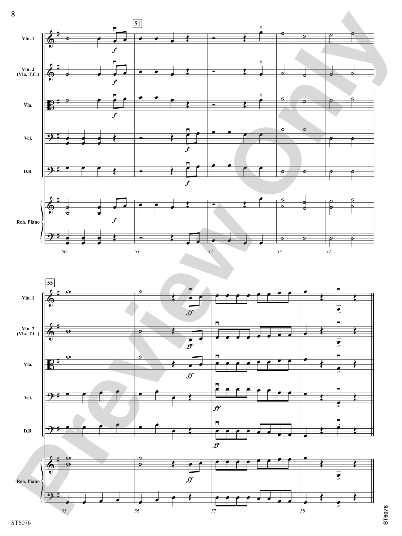 Doodlin' Around: String Orchestra Conductor Score & Parts