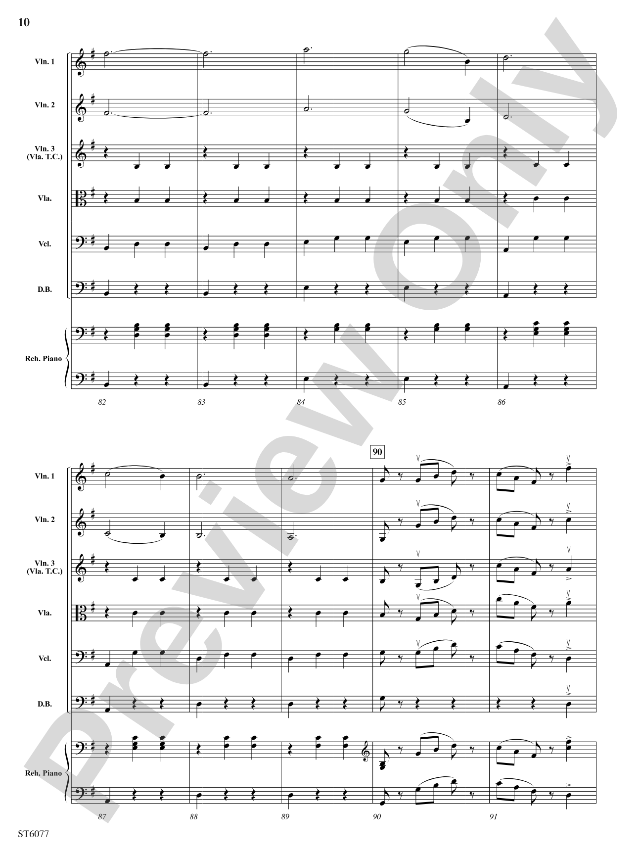 The Skaters' Waltz: Score