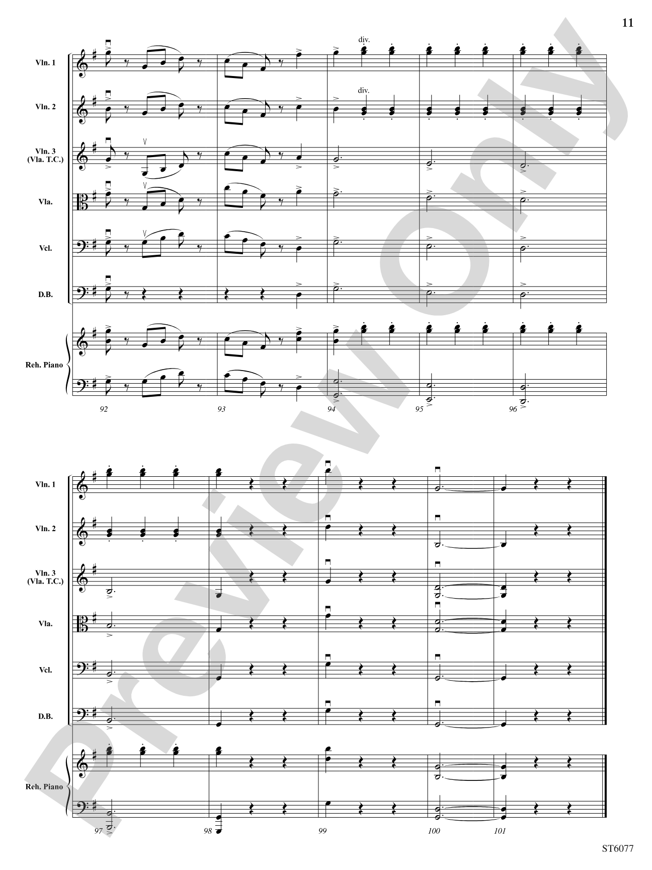 The Skaters' Waltz: Score