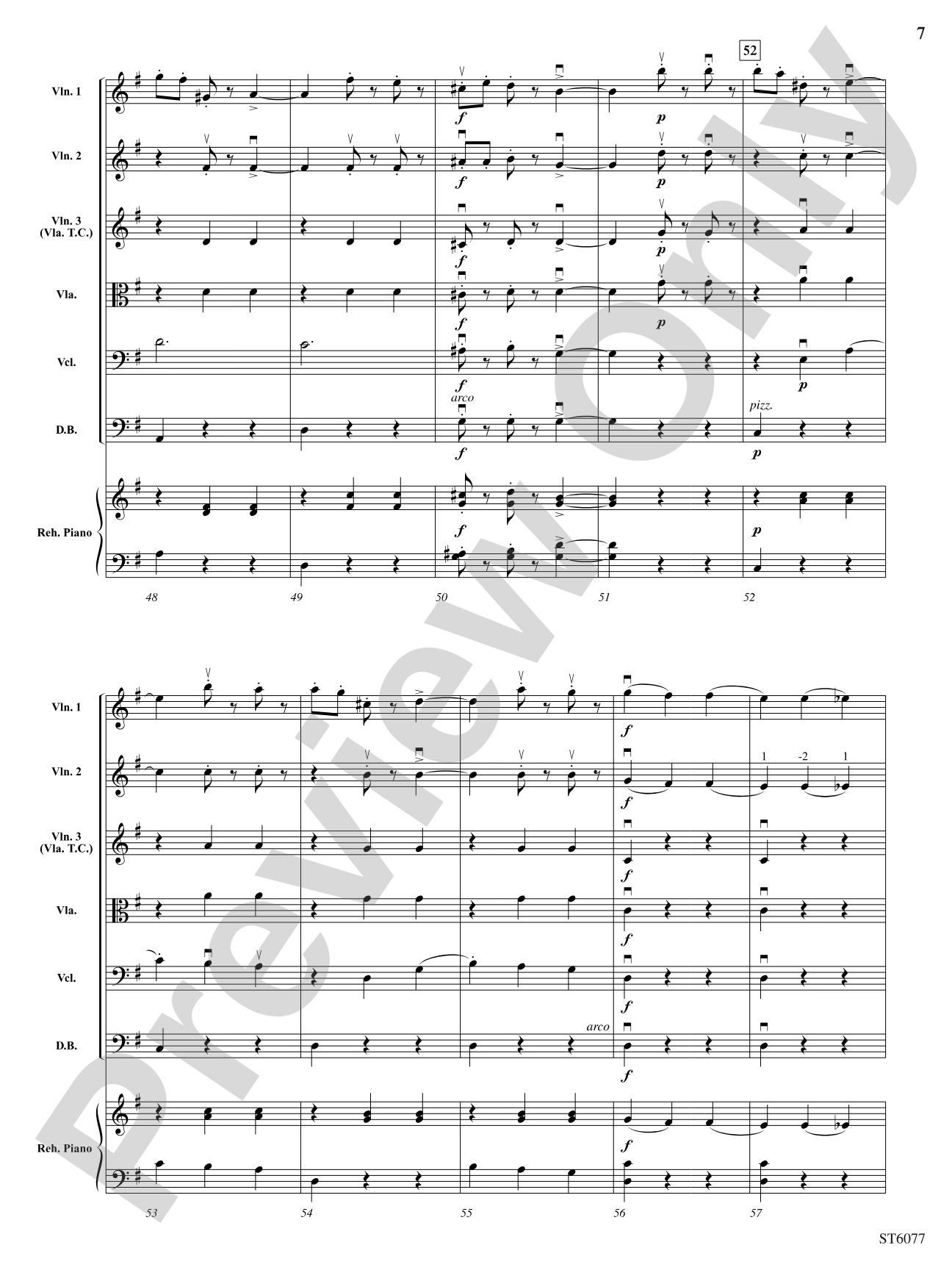 The Skaters' Waltz: Score