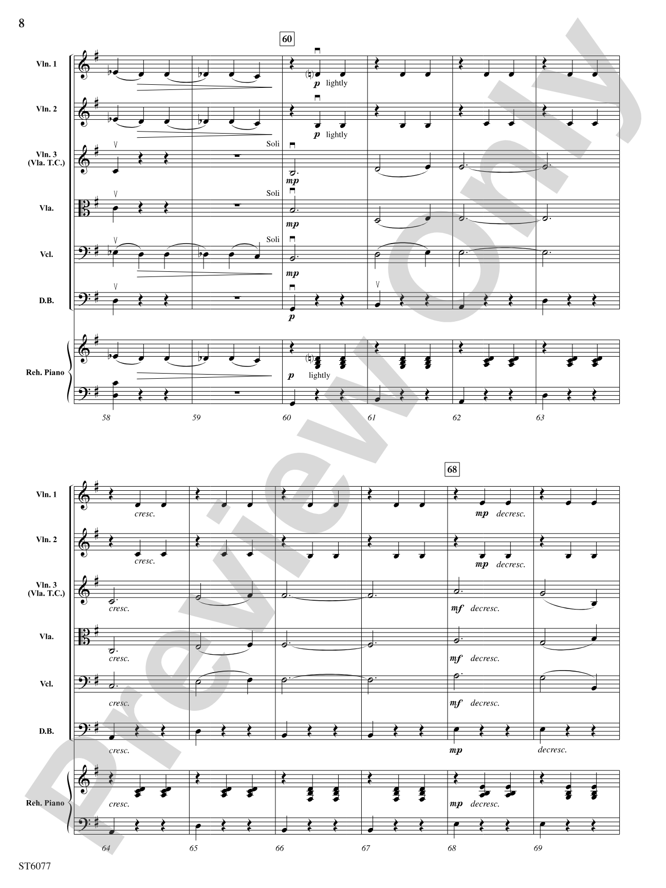 The Skaters' Waltz: Score