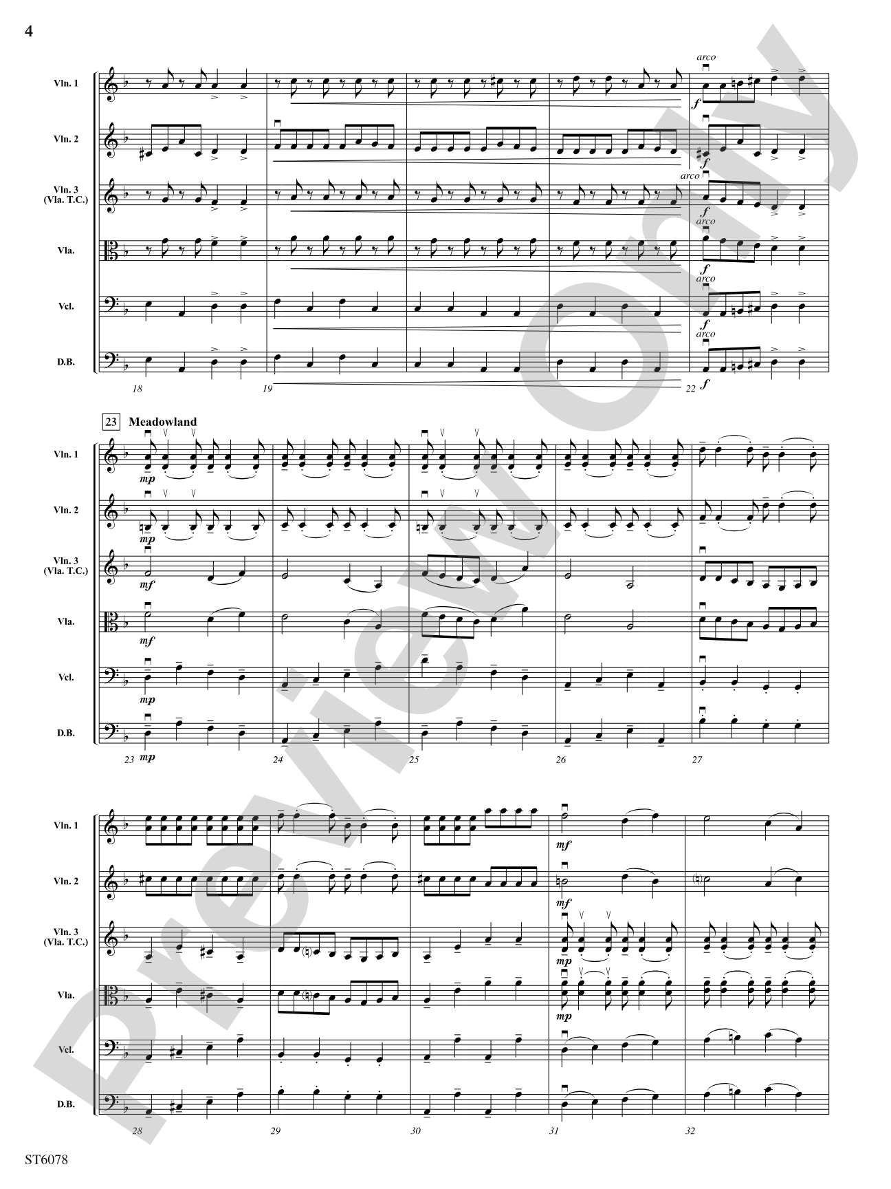 Postcards from Russia: String Orchestra Conductor Score & Parts