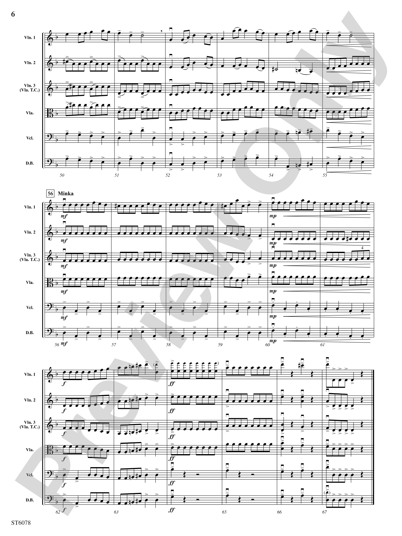 Postcards from Russia: String Orchestra Conductor Score & Parts