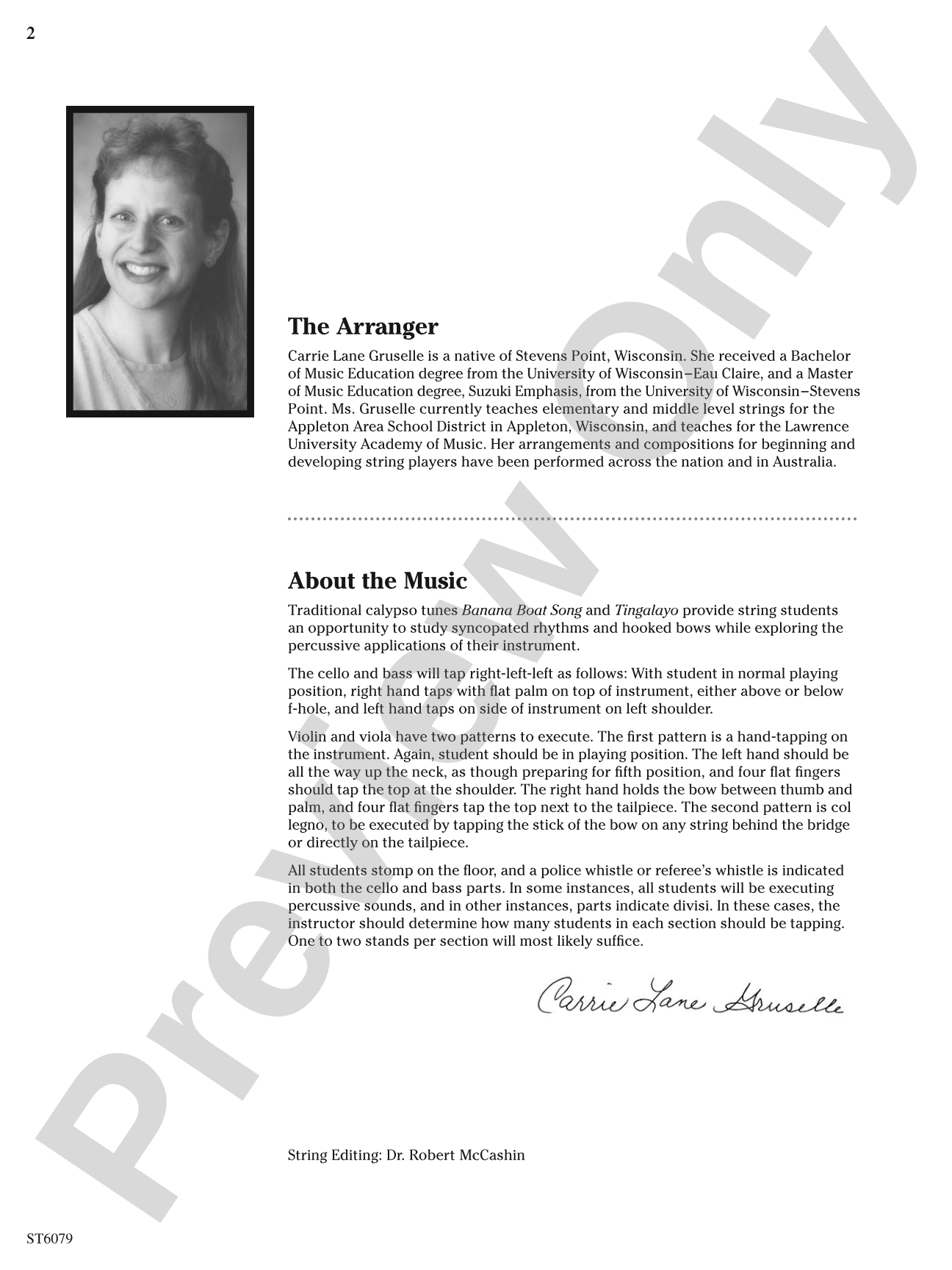 Cruising the Caribbean: String Orchestra Conductor Score & Parts