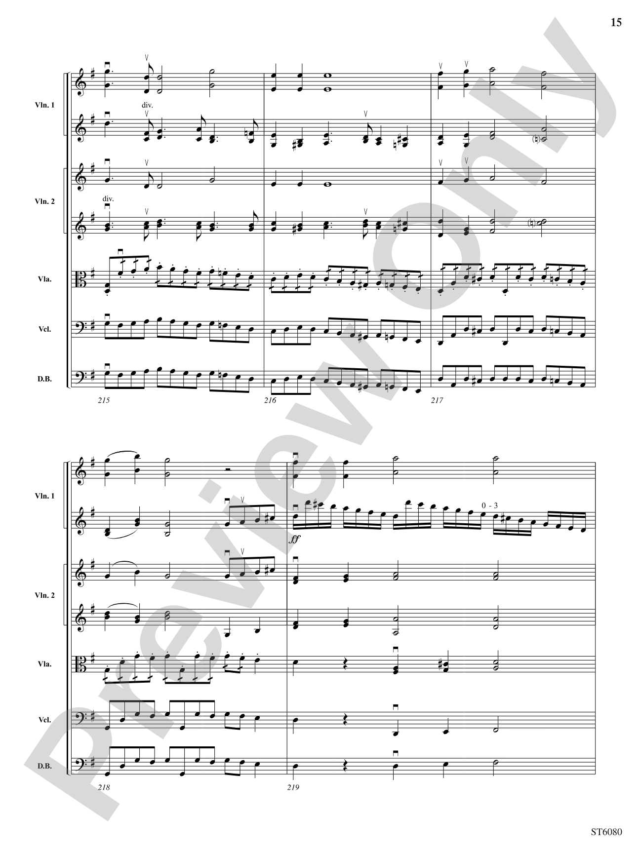 Academic Festival Overture, Opus 80: String Orchestra Conductor Score & Parts