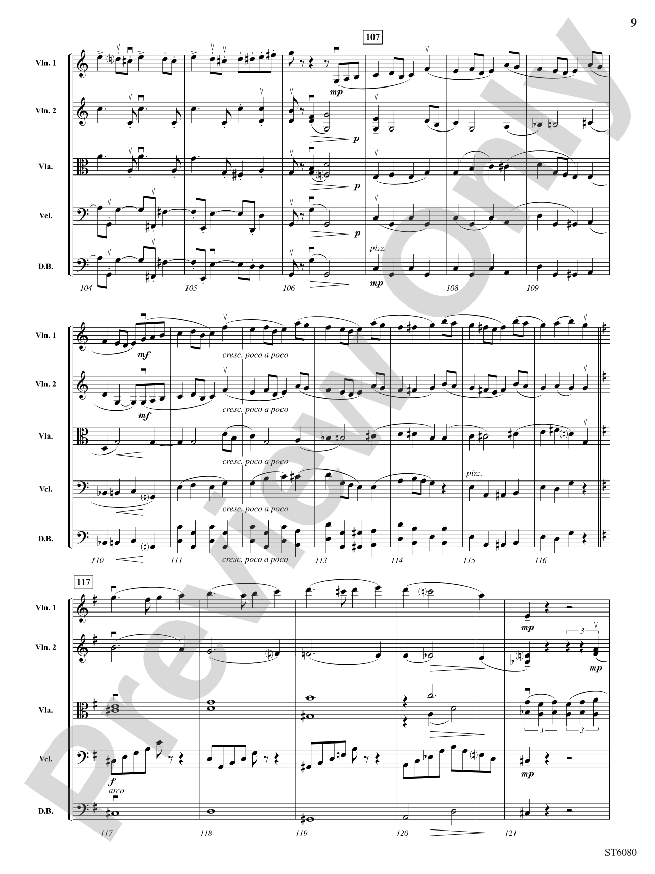 Academic Festival Overture, Opus 80: String Orchestra Conductor Score & Parts