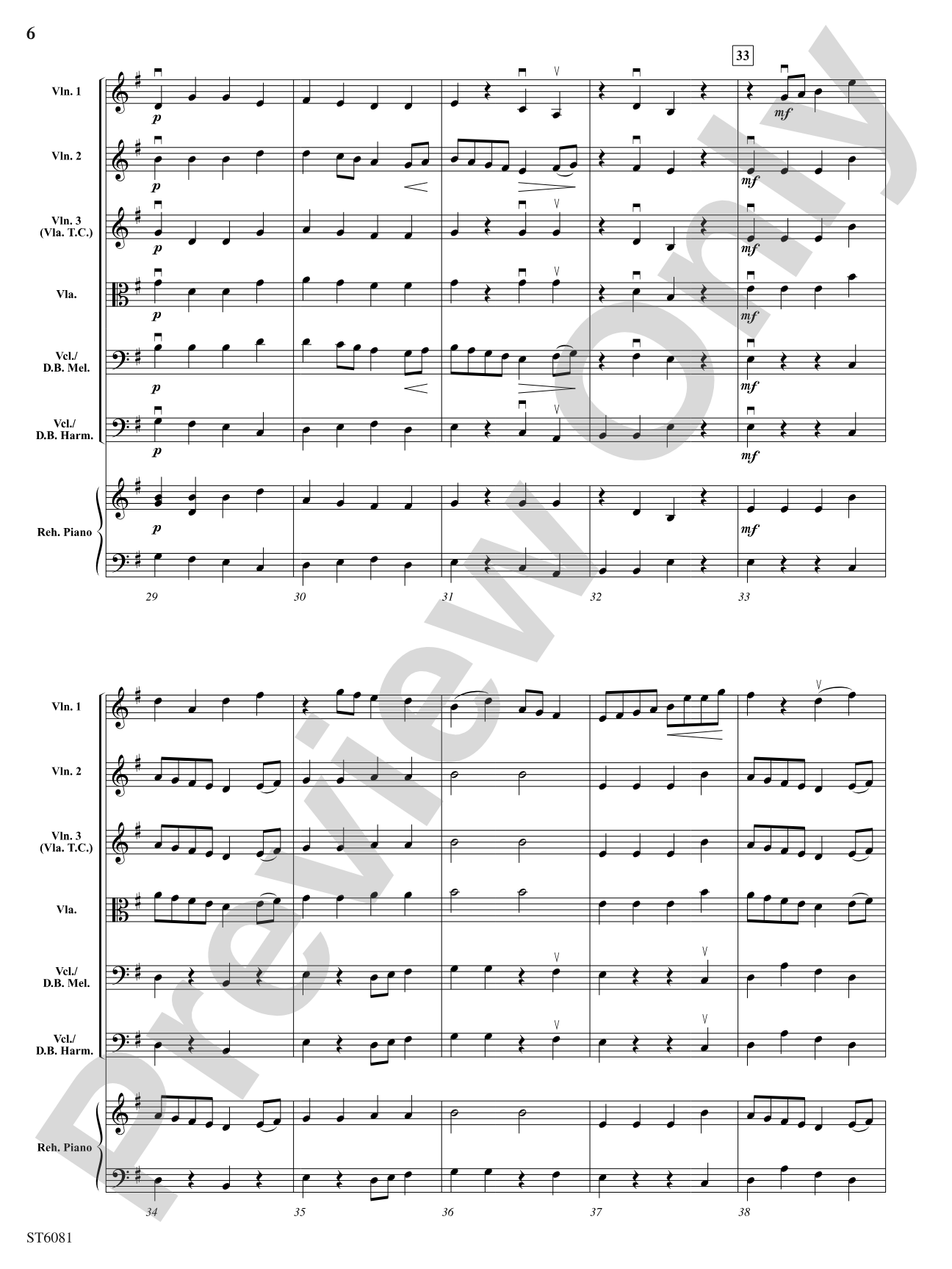 The King's Fiddlers: String Orchestra Conductor Score & Parts