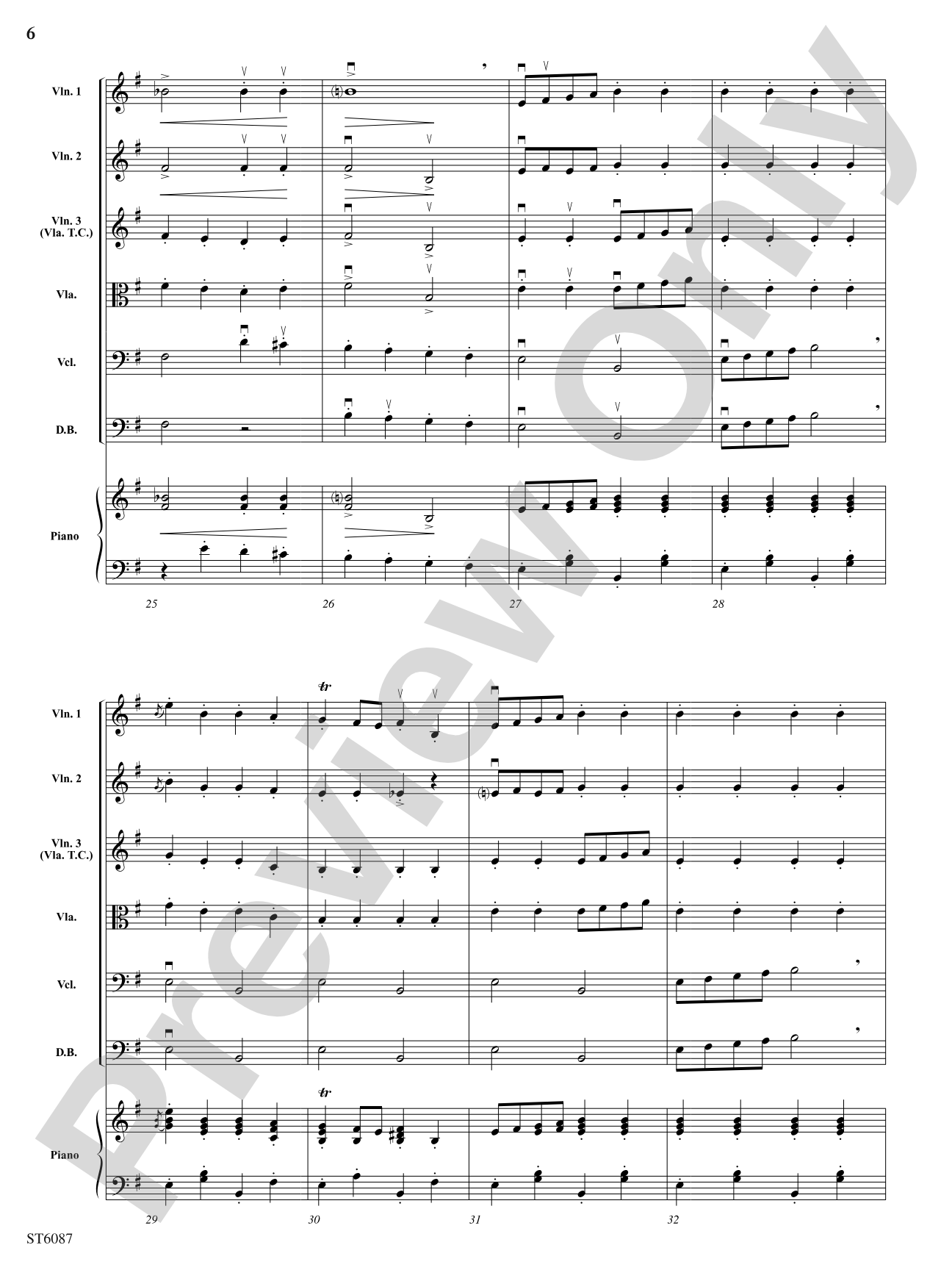 A Gypsy Tale: String Orchestra Conductor Score & Parts