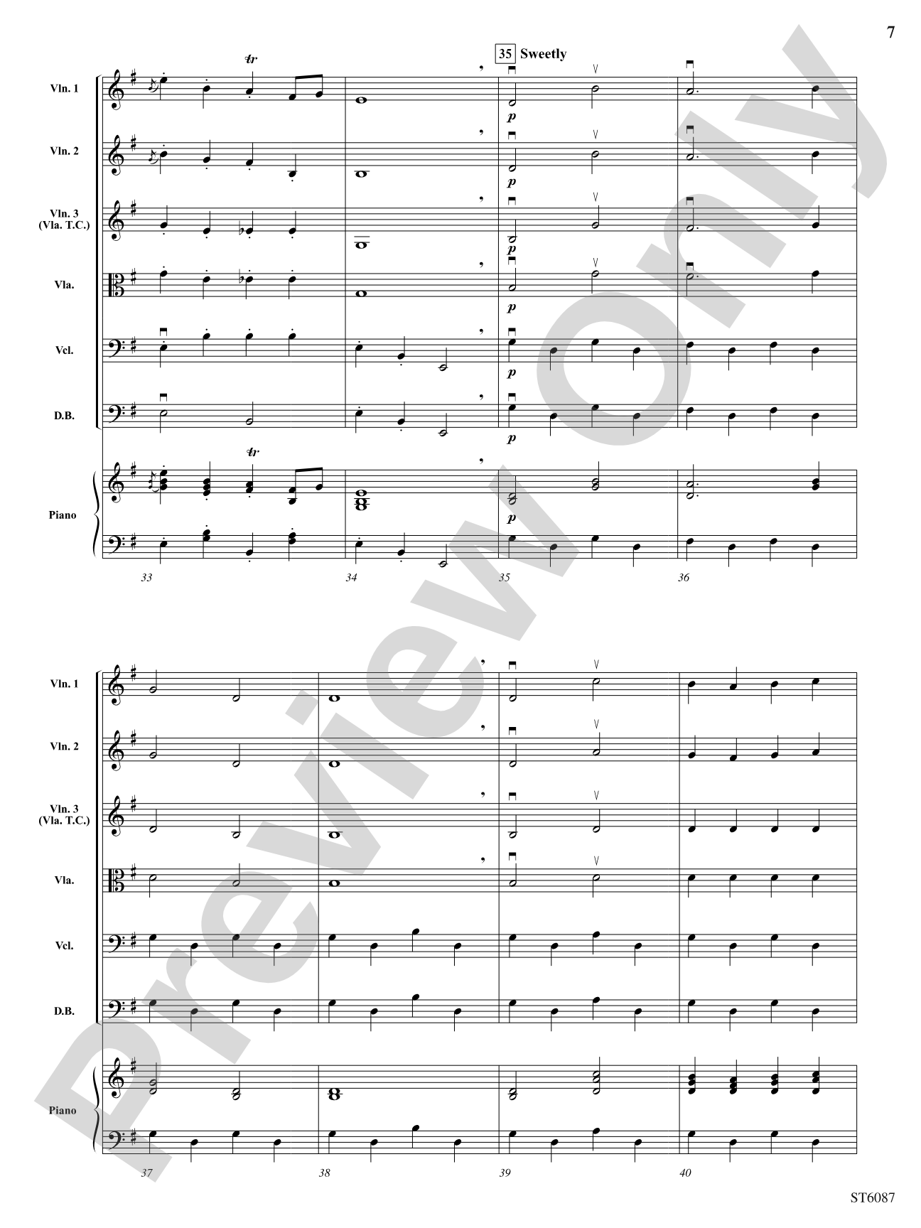 A Gypsy Tale: String Orchestra Conductor Score & Parts