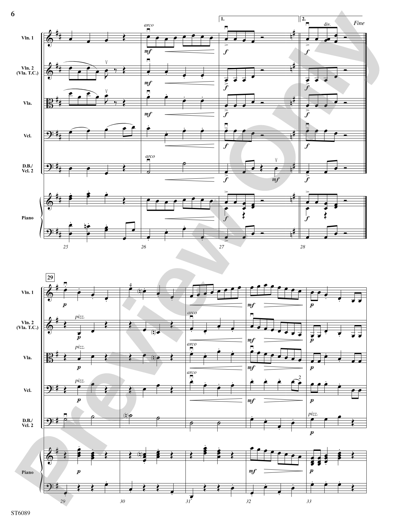 Dancing Peppers: String Orchestra Conductor Score & Parts