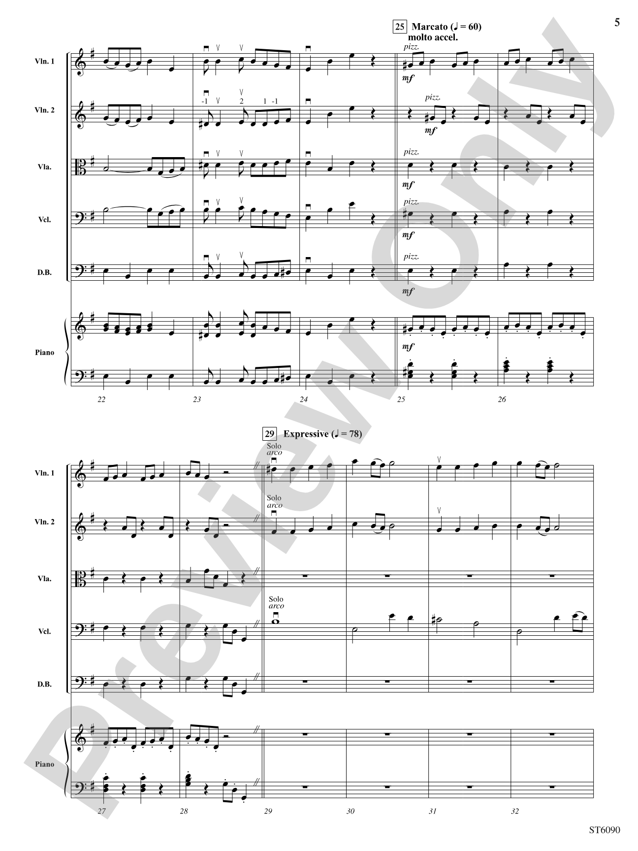 Bavarian Rhapsody: String Orchestra Conductor Score & Parts