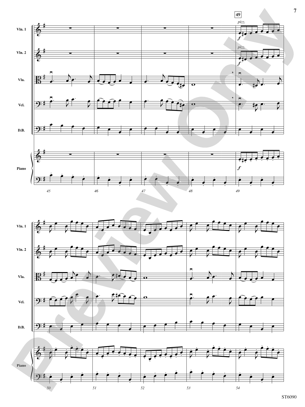 Bavarian Rhapsody: String Orchestra Conductor Score & Parts