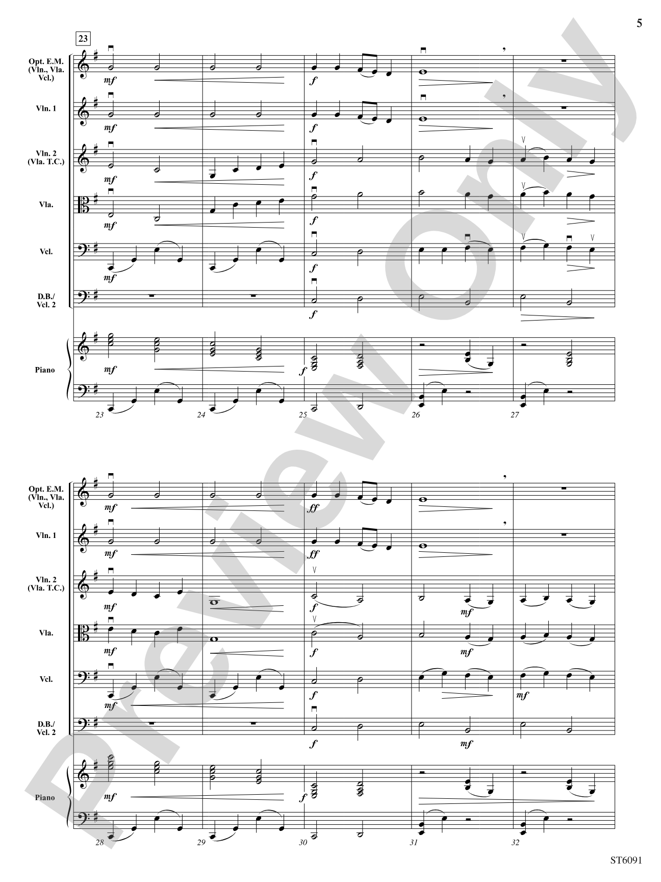 Kings of Stone: String Orchestra Conductor Score & Parts
