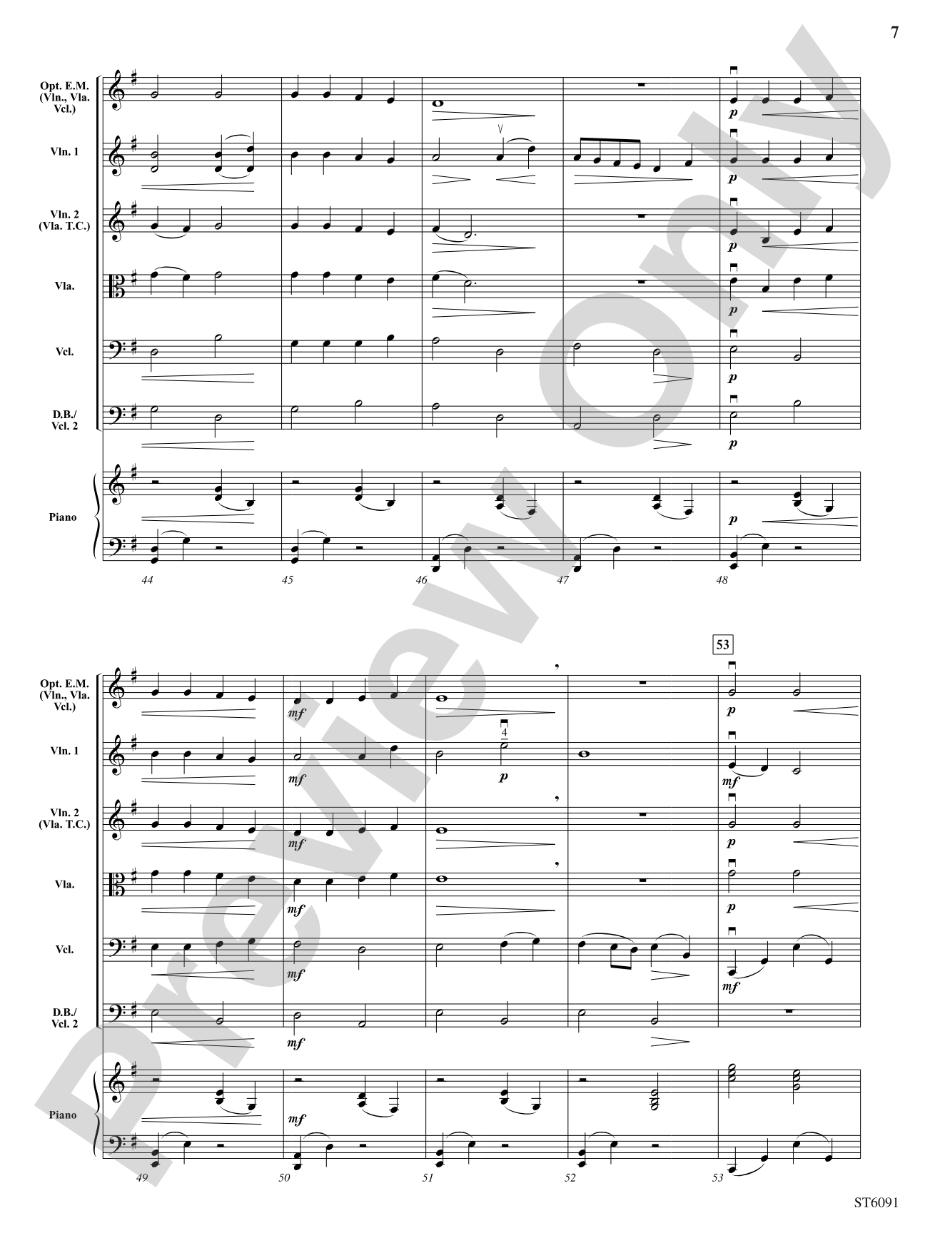 Kings of Stone: String Orchestra Conductor Score & Parts