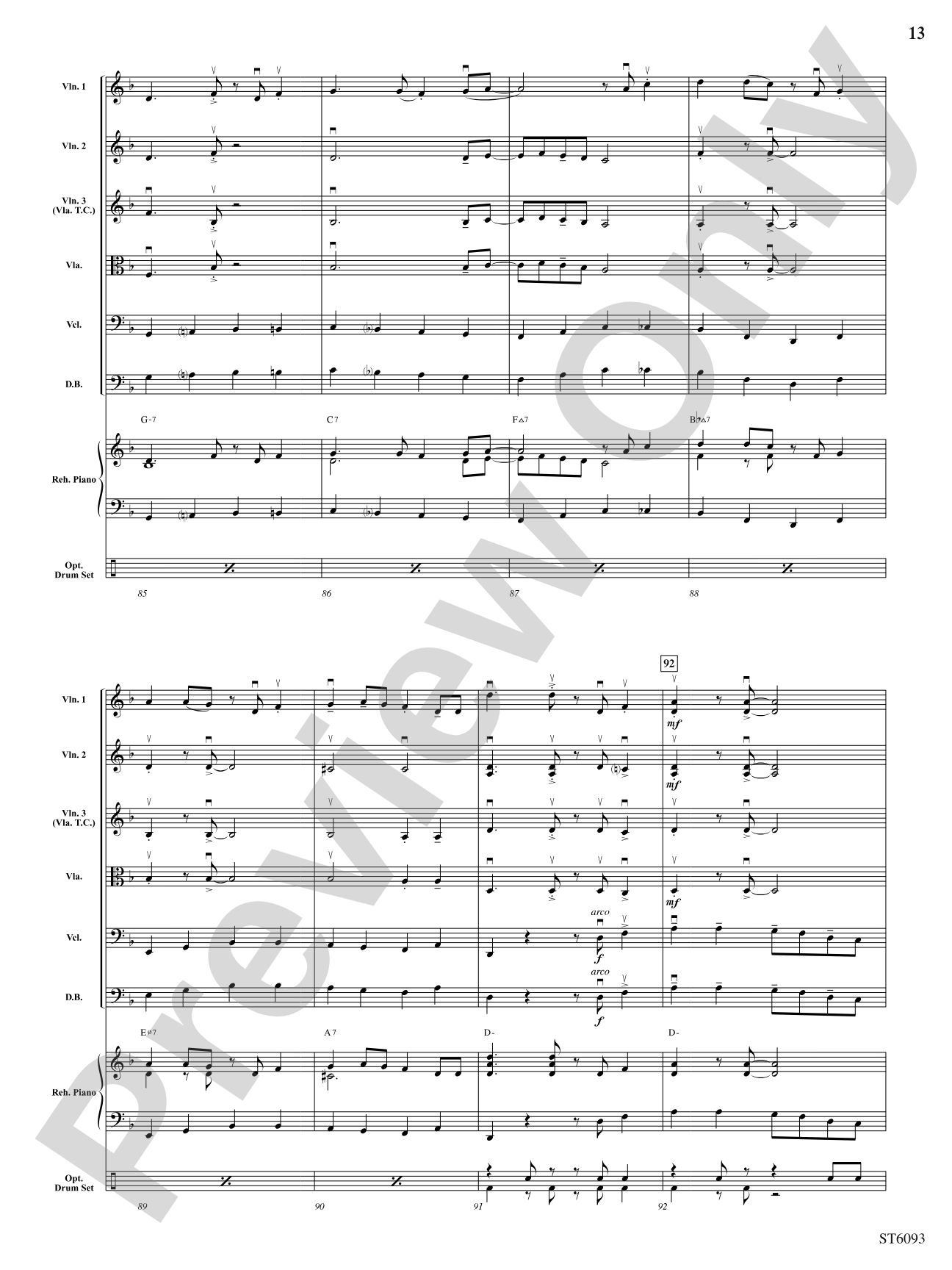 Swing There, Done That: String Orchestra Conductor Score & Parts