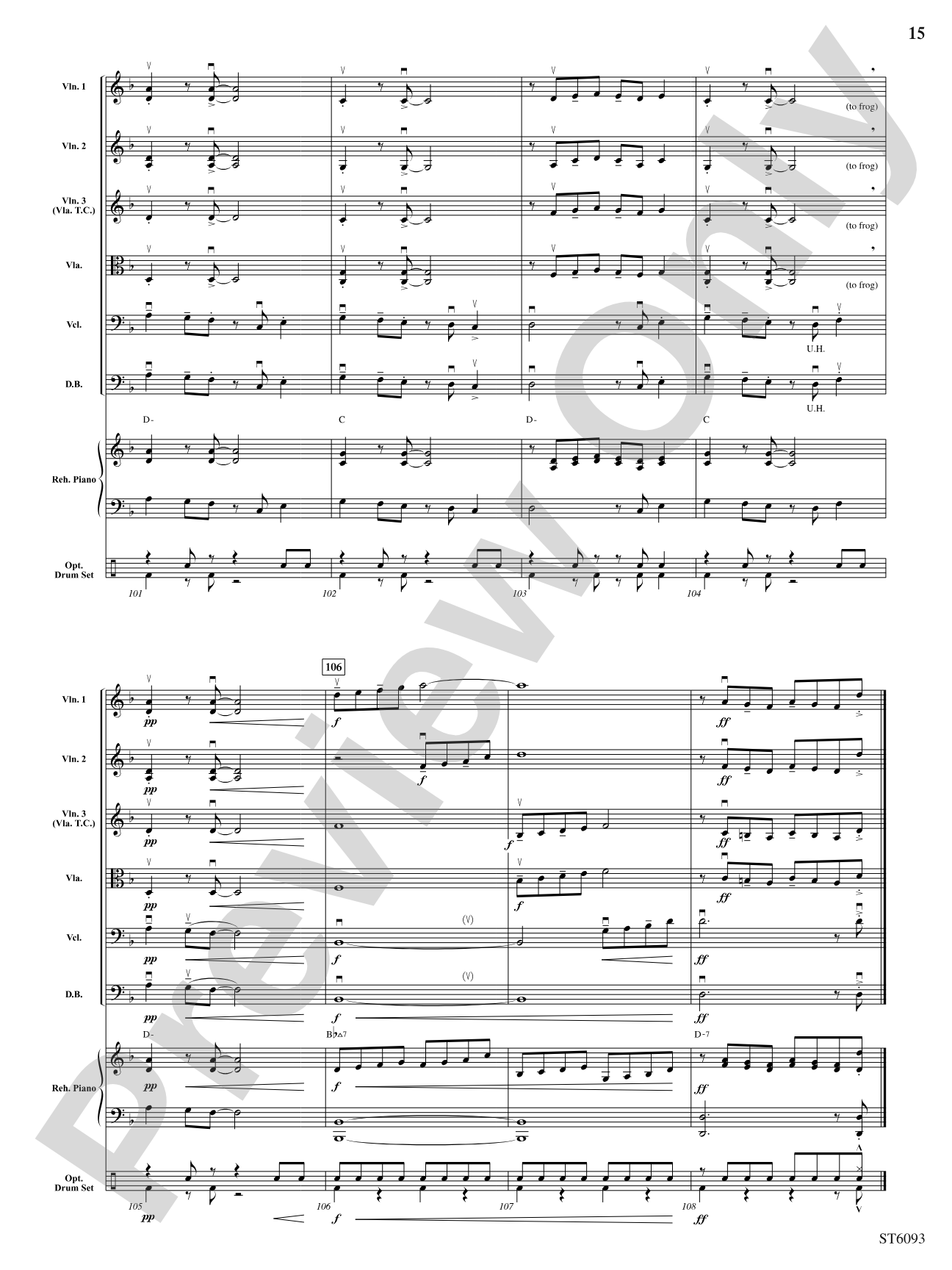 Swing There, Done That: String Orchestra Conductor Score & Parts