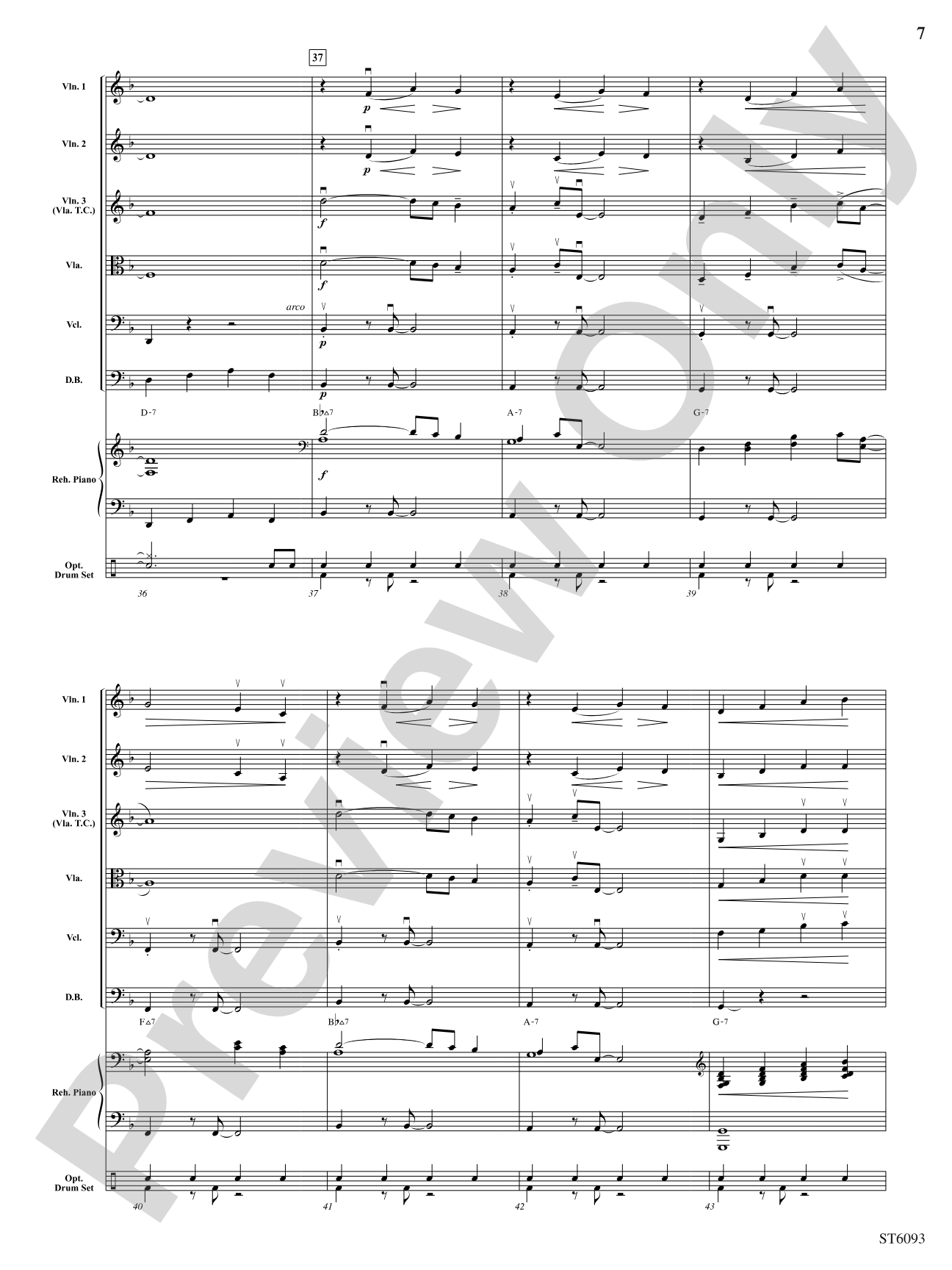 Swing There, Done That: String Orchestra Conductor Score & Parts