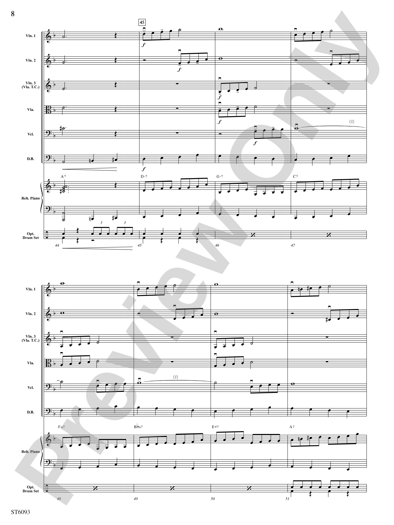 Swing There, Done That: String Orchestra Conductor Score & Parts