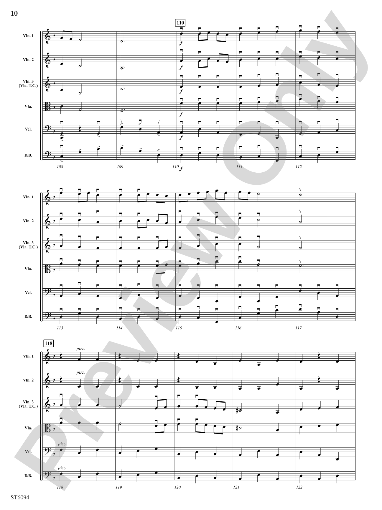 A Knight's Quest: String Orchestra Conductor Score & Parts