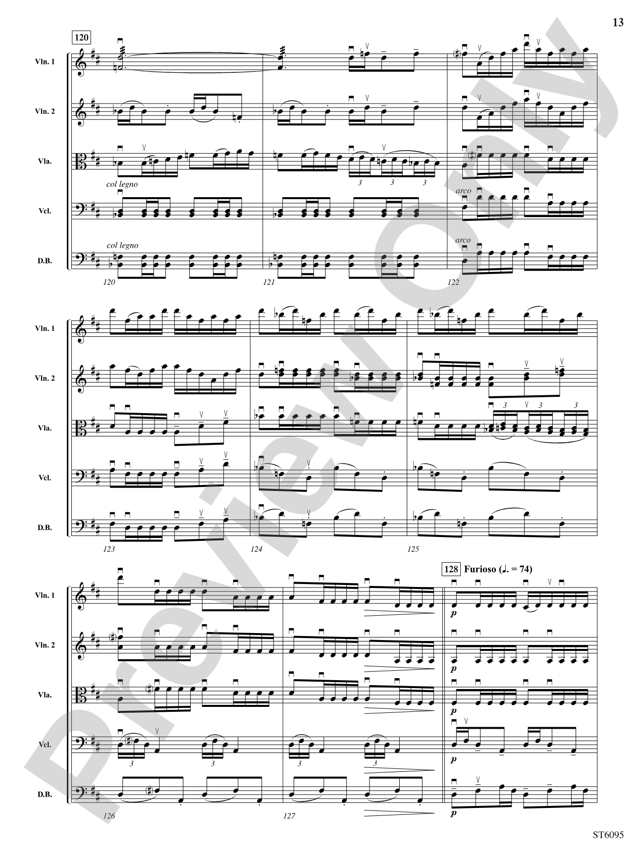 Fantasía española: String Orchestra Conductor Score & Parts