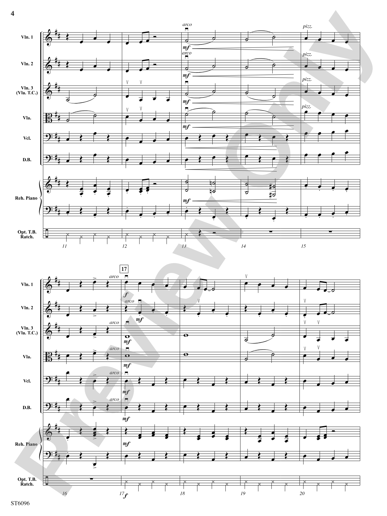 High Strung: String Orchestra Conductor Score & Parts