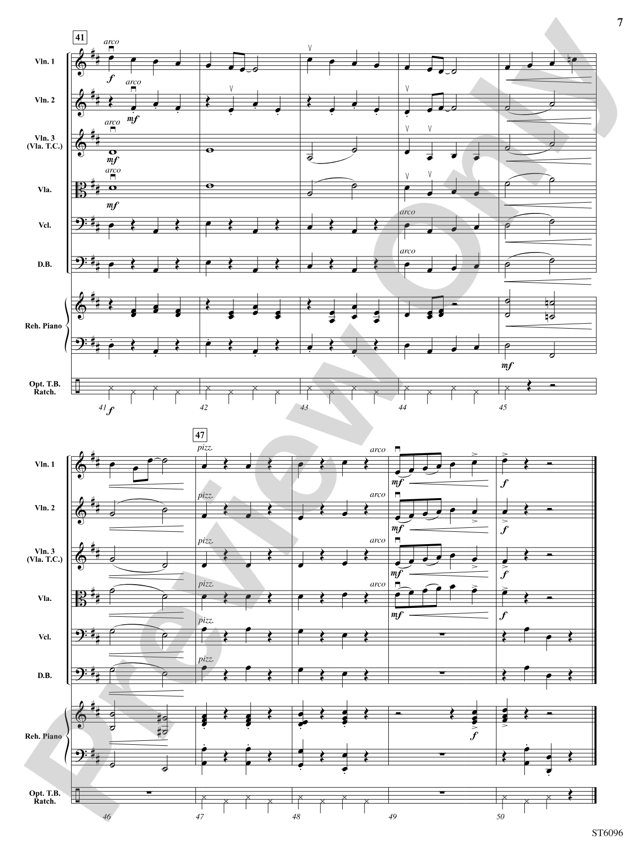 High Strung: String Orchestra Conductor Score & Parts