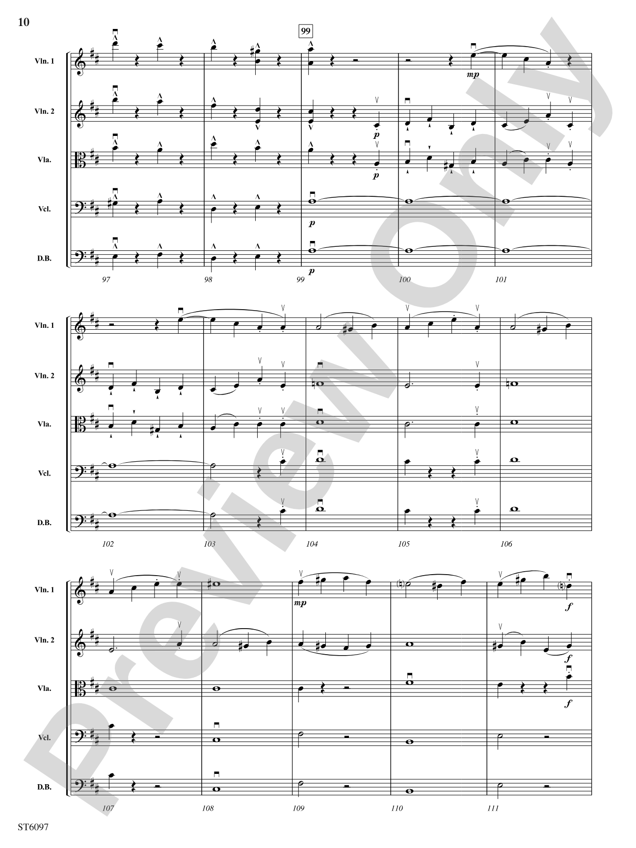 Symphony No. 104 "London" (First Movement): String Orchestra Conductor Score & Parts