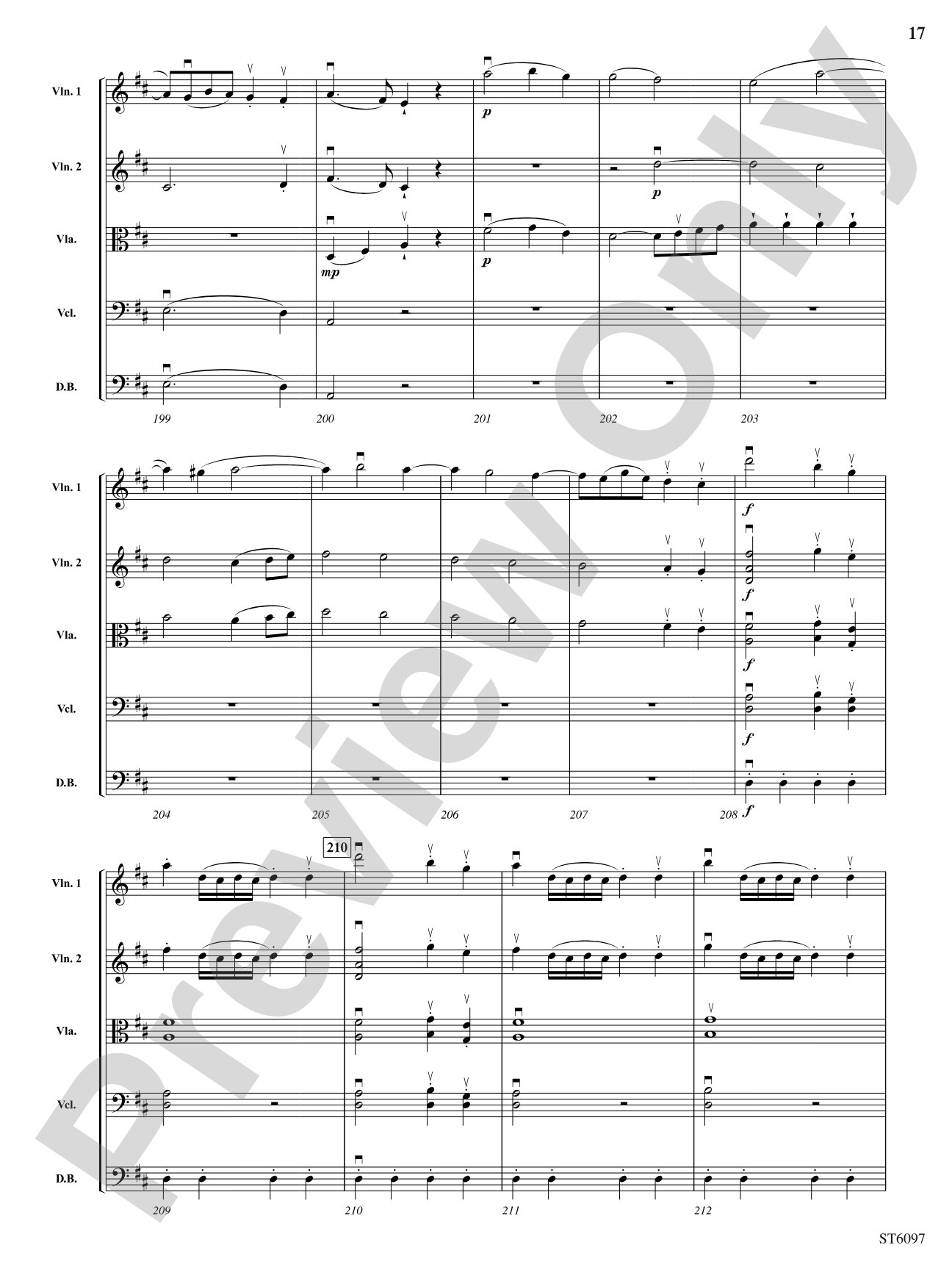 Symphony No. 104 "London" (First Movement): String Orchestra Conductor Score & Parts